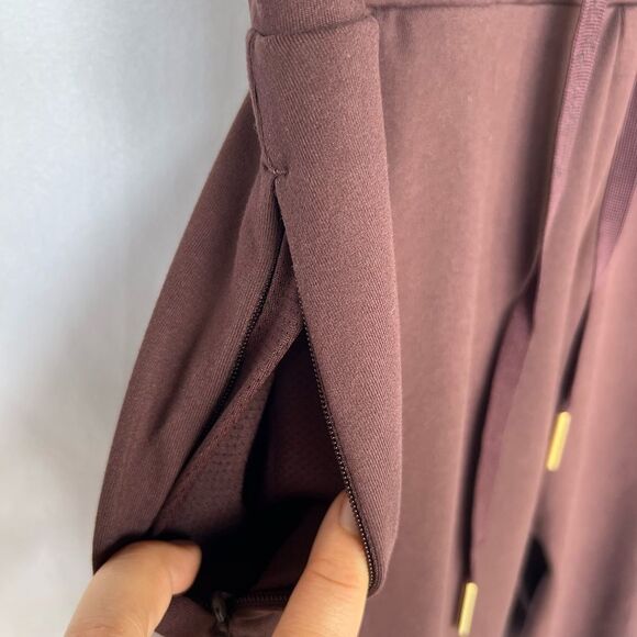 Gymshark X Whitney Simmons High Waist Fitted Jogger size XS Brown - Picture 7 of 10